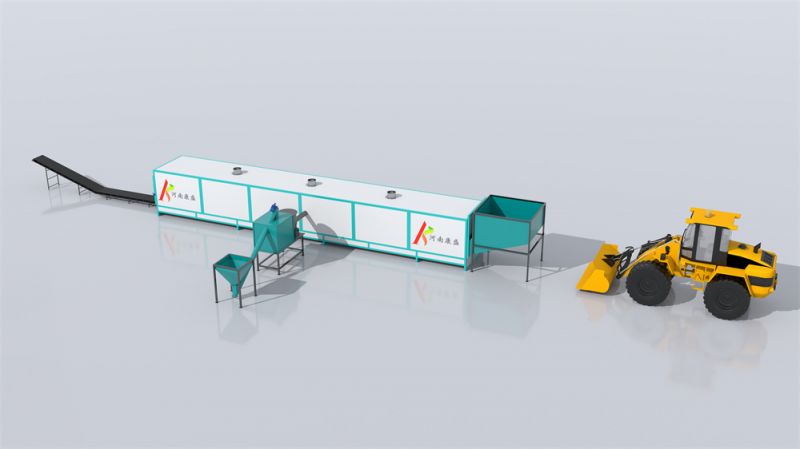 隧道式玉米棒烘干机，玉米穗烘干机，玉米穗烘干设备，多功能流水线烘干设备